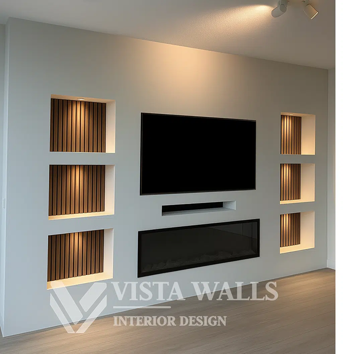 6 Shelves Wall